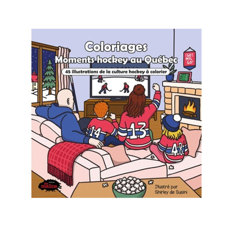 Coloriages - Moments hockey au Québec-Prologue-PRL-A155390-CLÉMENT