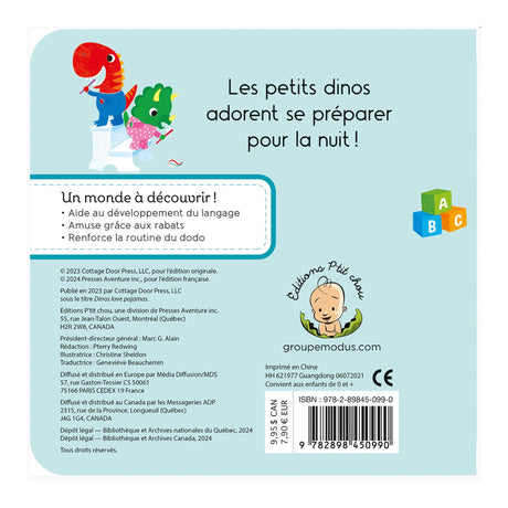 Dino Surprise Pyjamas-Presse Aventure-PSA-782898450990-CLÉMENT