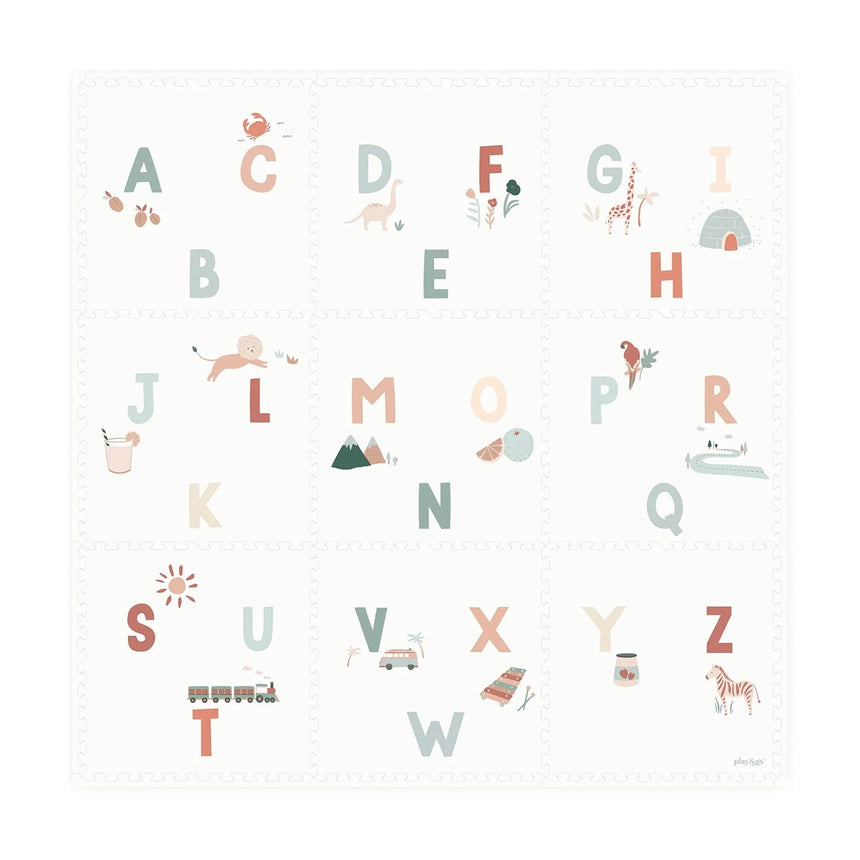 Tapis De Jeu Alphabet / Terrazzo-Play N Go-PYG-PGTIL9ALPH1-CLÉMENT