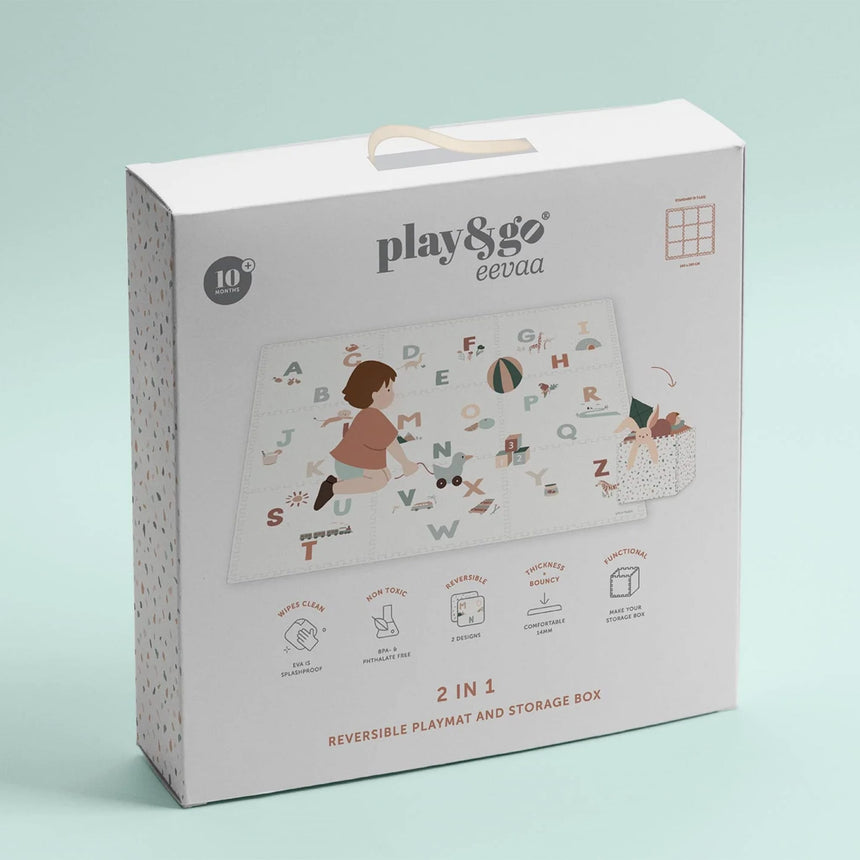 Tapis De Jeu Alphabet / Terrazzo-Play N Go-PYG-PGTIL9ALPH1-CLÉMENT