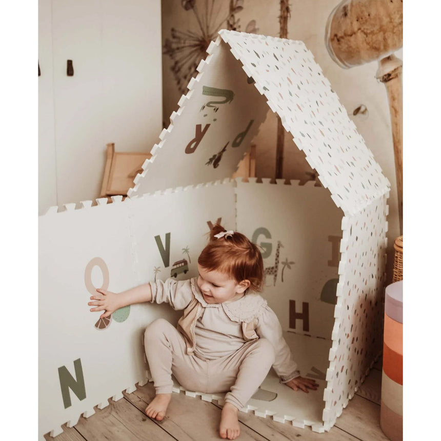 Tapis De Jeu Alphabet / Terrazzo-Play N Go-PYG-PGTIL9ALPH1-CLÉMENT
