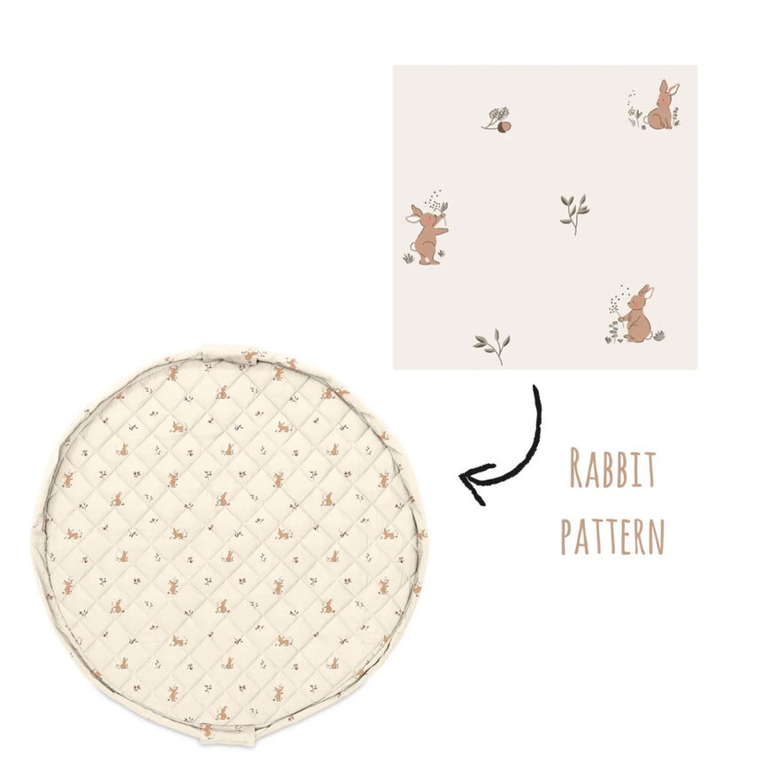 Tapis de Jeu 3-en-1 - Lapins-Play N Go-PYG-PGNSOORABB1-CLÉMENT