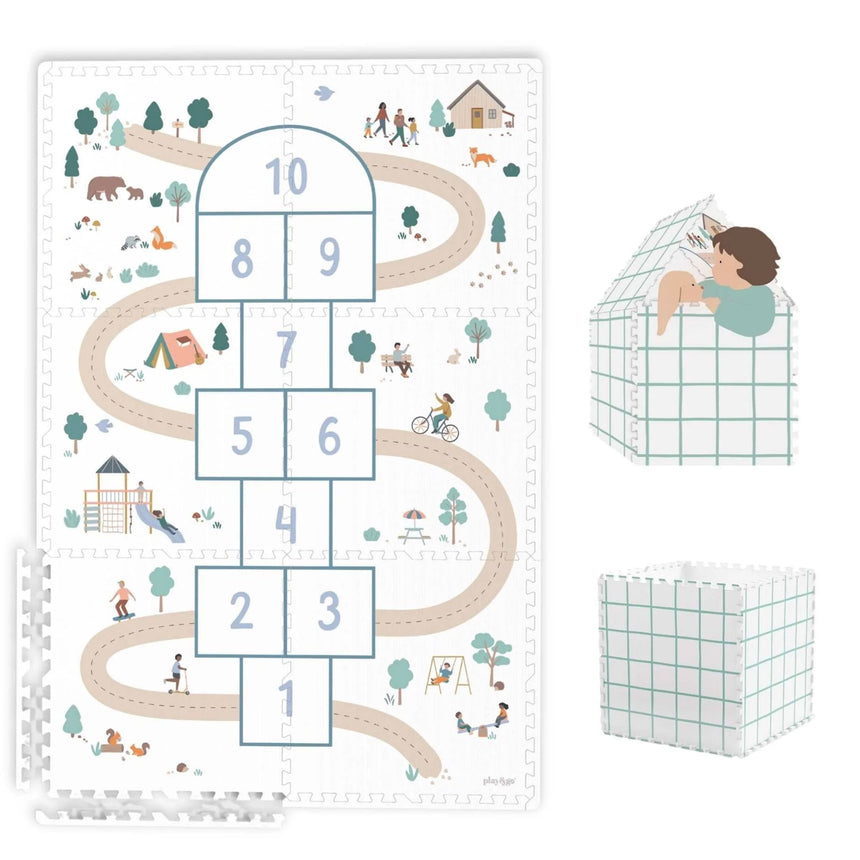 Tapis De Jeu Marelle-Play N Go-PYG-TILOOHOPSCOT-CLÉMENT