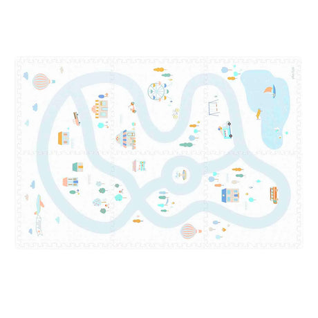Tapis De Jeu Village - EEVAA Village-Play N Go-PYG-PGTIL6VILL1-CLÉMENT