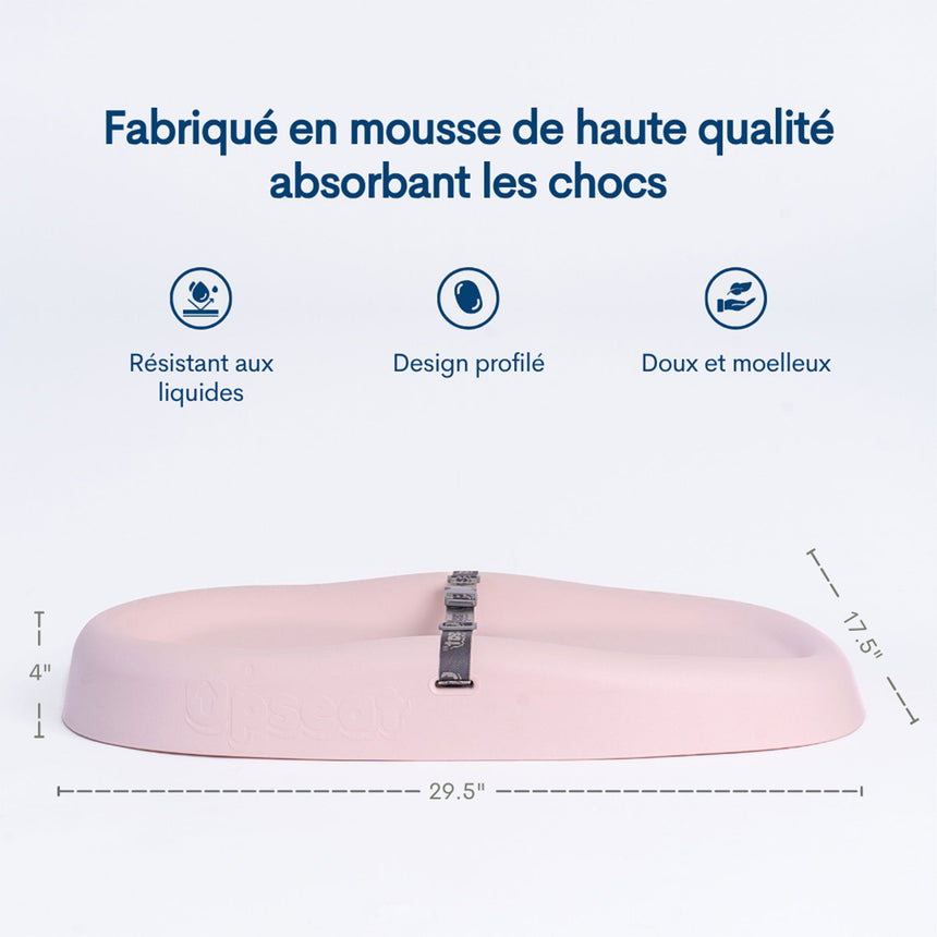Matelas à langer facile à nettoyer - Rose-Upseat-UPS-803-CLÉMENT