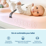 Matelas à langer facile à nettoyer - Rose-Upseat-UPS-803-CLÉMENT