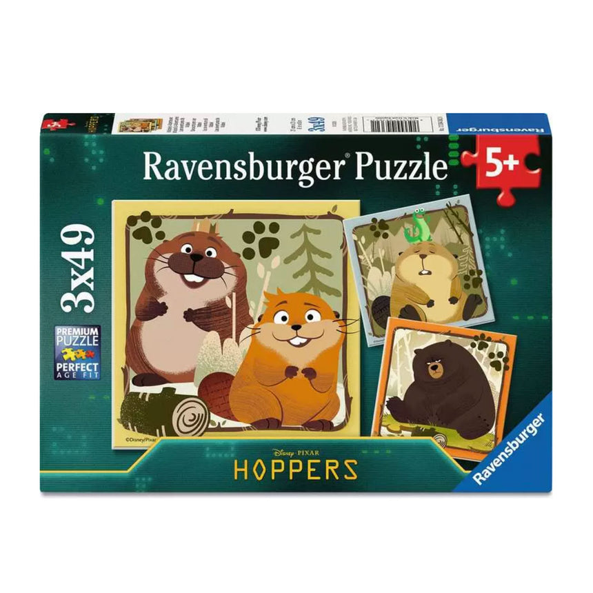 Casse-têtes Les aventures de Mabel 3 x 49 Pièces-Ravensburger-RAV-12004362-CLÉMENT
