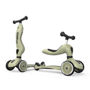Trottinette 2-en-1 Highwaykick 1 - Olive-Scoot and Ride-RD2-K1-160629-OL-CLÉMENT