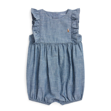 Combinaison Chambray Bulle 6-24mois-Polo Ralph Lauren-Bleu-6 m-RLA-310903209003-CLÉMENT