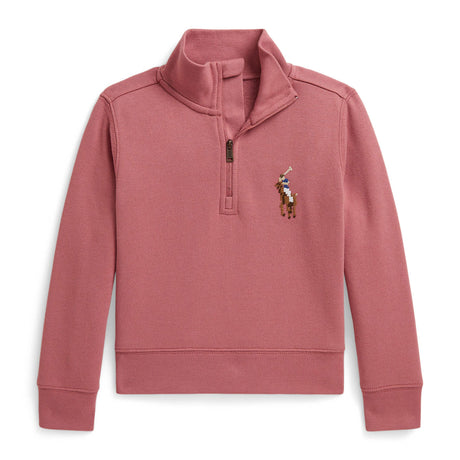 Gilet Ouaté Demi Zip Polo 2-6x-Polo Ralph Lauren-Rose-2-RLA-312B26295002-CLÉMENT