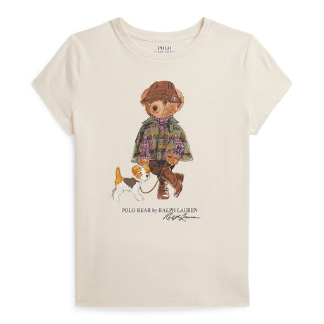 T-shirt Ours Polo 7-16ans-Polo Ralph Lauren-Ivoire-S-RLA-313B26296001-CLÉMENT