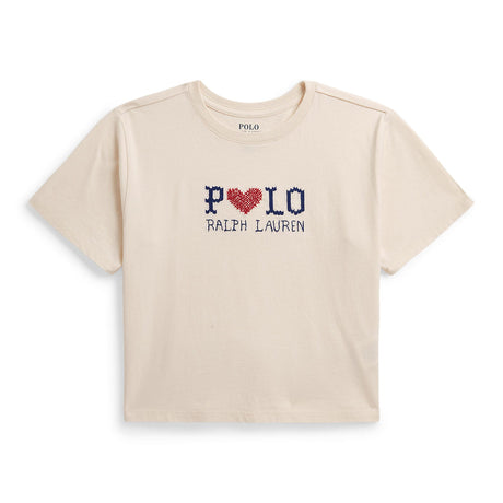 T-shirt Polo 7-16ans-Polo Ralph Lauren-Ivoire-S-RLA-313B26387001-CLÉMENT