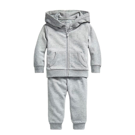 Ensemble Ouaté Atlantic Terry 3-24mois-Polo Ralph Lauren-Gris-3 m-RLA-320787182004-CLÉMENT