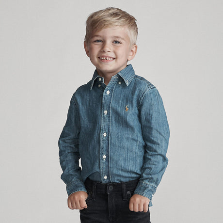 Chemise Chambray 2-7ans-Polo Ralph Lauren-RLA-322713843001-CLÉMENT