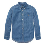 Chemise Chambray 8-16ans-Polo Ralph Lauren-Denim-S-RLA-323713843001-CLÉMENT