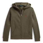 Kangourou Zip Uni 8-16ans-Polo Ralph Lauren-Olive-S-RLA-323799360504-CLÉMENT