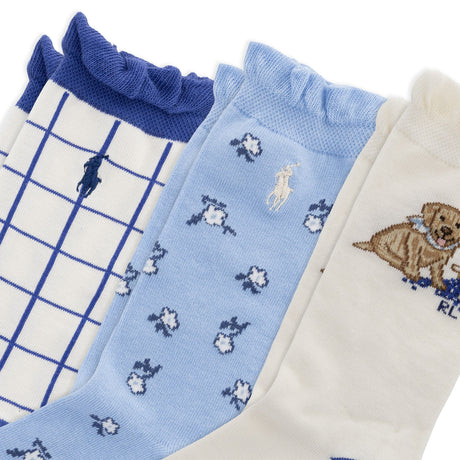 Bas Chien Bleuet (3) 4-11ans-Polo Ralph Lauren-RLB-G41425GPK-CLÉMENT