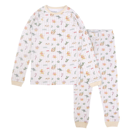 Pyjama Modal Pâtisseries 2-14ans-Roche Ciseaux-Beige-2-ROO-T61248-CLÉMENT