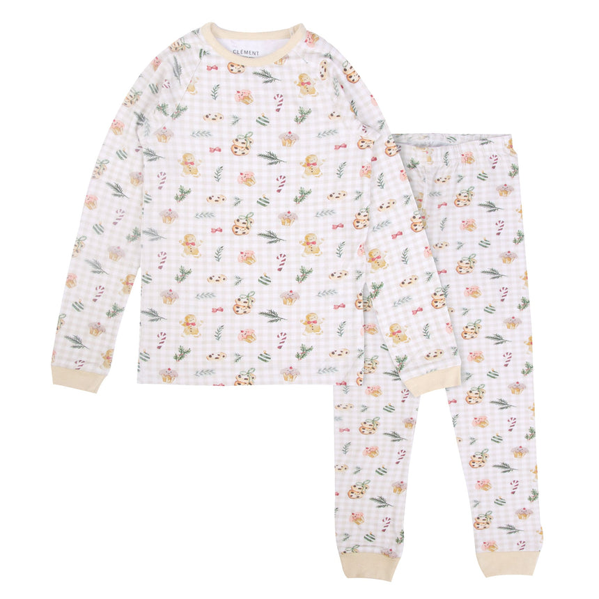 Pyjama Modal Pâtisseries 2-14ans-Roche Ciseaux-Beige-2-ROO-T61248-CLÉMENT