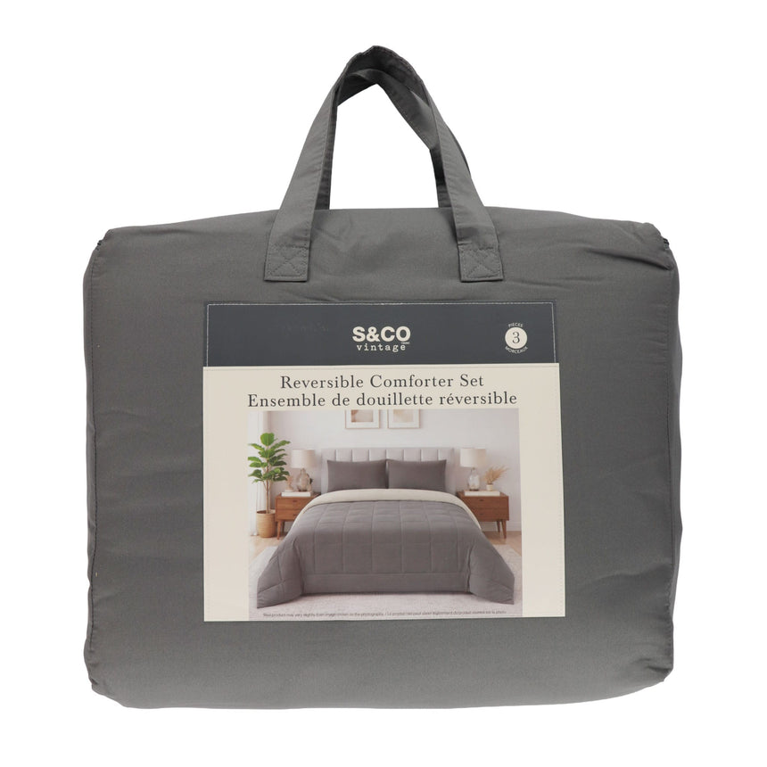 Douillette Double / Grand - Charbon-SAFDIE & CO-SAE-58056-3DQ-76-CLÉMENT