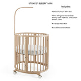Mini Couchette Stokke® Sleepi™ V3 avec Matelas - Blanc-Sleepi-SEE-600602-CLÉMENT