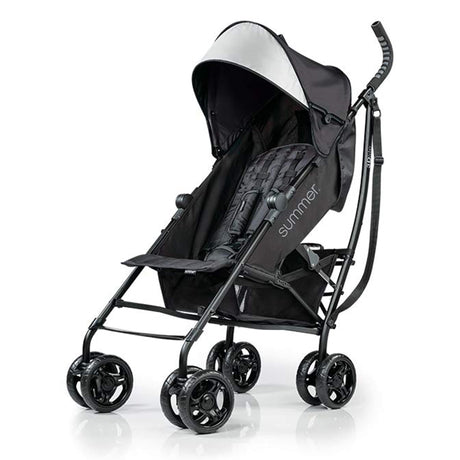 Poussette Parapluie 3D Lite - Jet Black-Summer Infant-SIN-32843-CLÉMENT