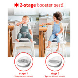 Siège de Table Rehausseur Sleek - Gris / Blanc-Skip Hop-SKI-9M880610-CLÉMENT