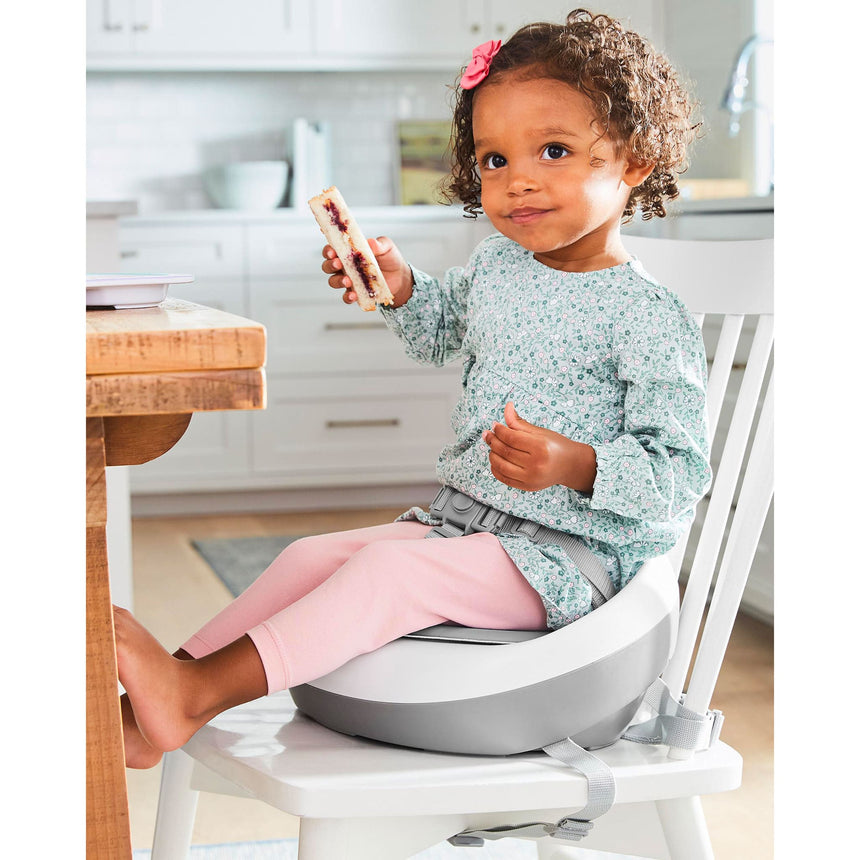 Siège de Table Rehausseur Sleek - Gris / Blanc-Skip Hop-SKI-9M880610-CLÉMENT
