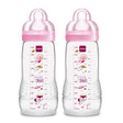 Biberon Easy Active 4mois+ 11oz - Rose-Mam Baby-SKL-C5020-006-31-CLÉMENT