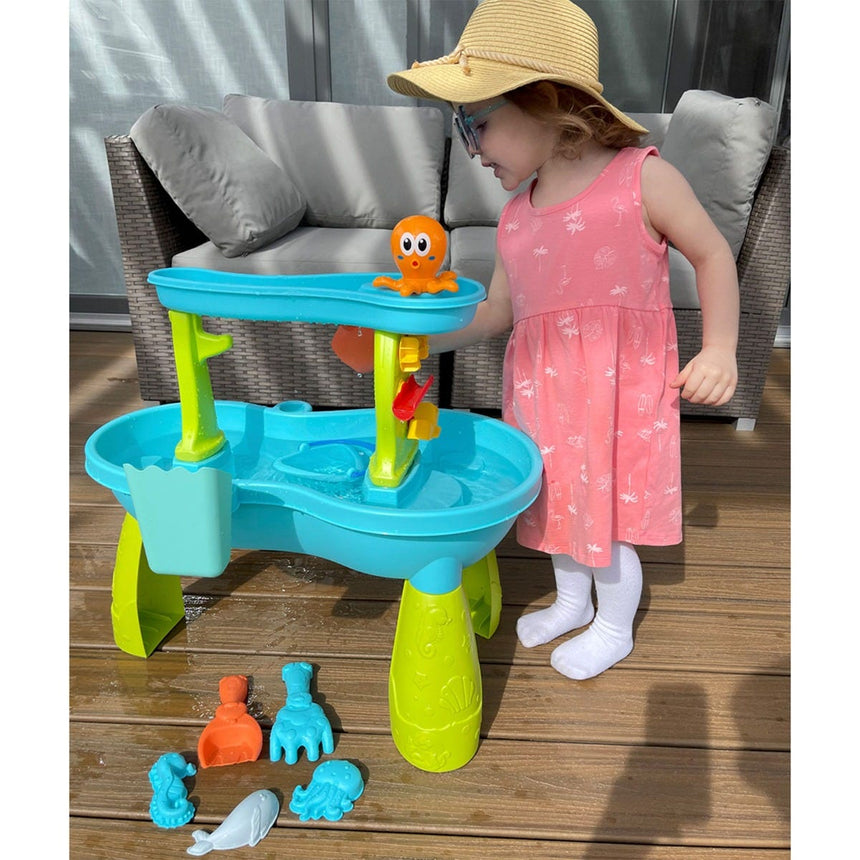 Table de Jeux d'Eau et de Sable-Smoby-SMO-619MG30476-CLÉMENT