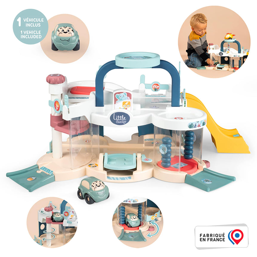 Mon Premier Garage-Smoby-SMO-892140202-CLÉMENT