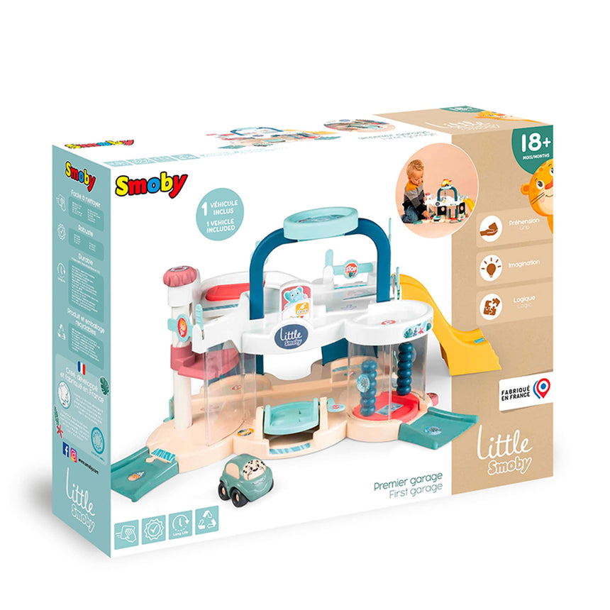 Mon Premier Garage-Smoby-SMO-892140202-CLÉMENT