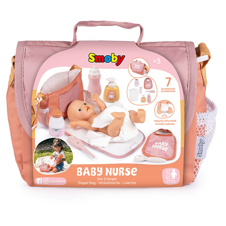 Sac à Langer Pour Poupée - 8 Pièces-Smoby-SMO-892220387-CLÉMENT