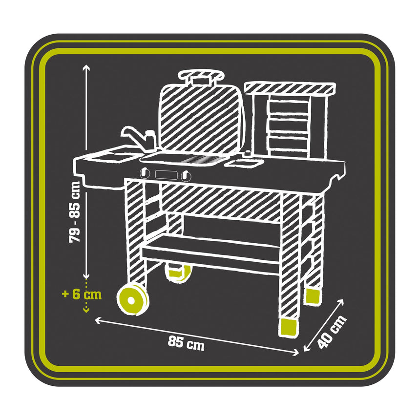 Cuisine d'Extérieur BBQ-Smoby-SMO-892312004-CLÉMENT