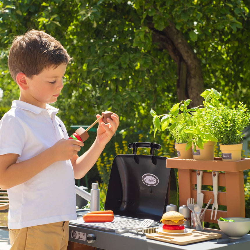 Cuisine d'Extérieur BBQ-Smoby-SMO-892312004-CLÉMENT