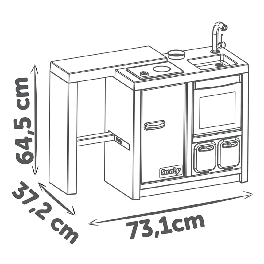 Cuisine Ilot-Smoby-SMO-892312601-CLÉMENT