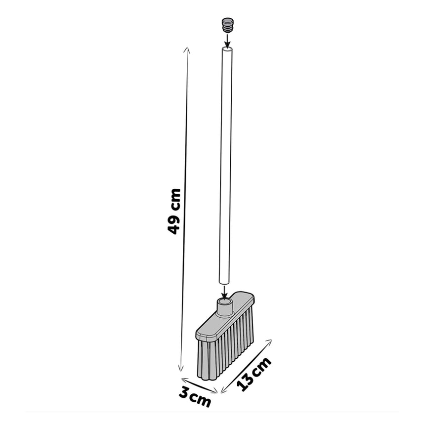 Balai et Accessoires 3 Pièces-Smoby-SMO-892330323-CLÉMENT