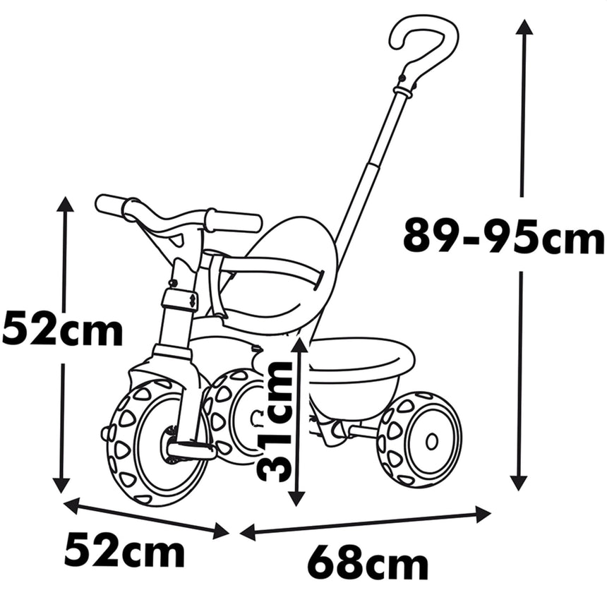 Tricycle Be Move - Beige-Smoby-SMO-892740338-CLÉMENT