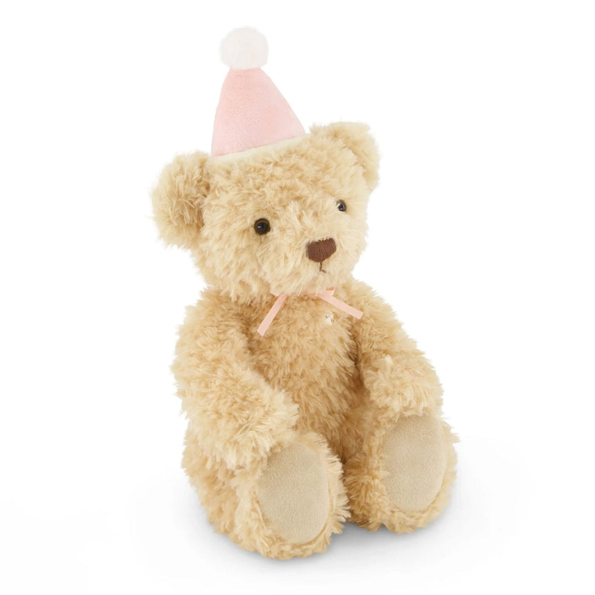 Ours Athur Anniversaire - Rose-Snuggle Bunnies-SNB-SB-ARTHUR-FA-CLÉMENT