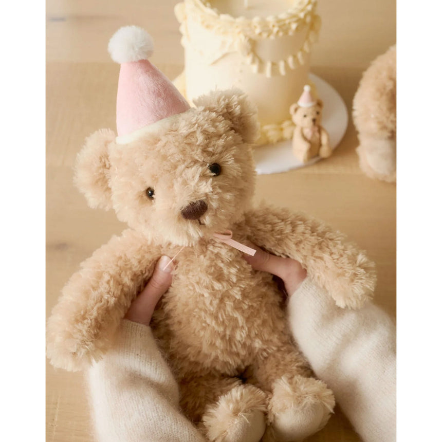 Ours Athur Anniversaire - Rose-Snuggle Bunnies-SNB-SB-ARTHUR-FA-CLÉMENT
