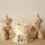 Ours Athur Anniversaire - Rose-Snuggle Bunnies-SNB-SB-ARTHUR-FA-CLÉMENT