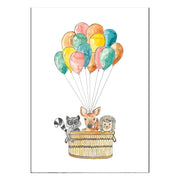 Carte de Souhait Animaux-STÉPHANIE RENIÈRE ILLUSTRATION-SRI-ANNE-CLÉMENT