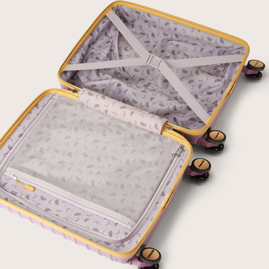 Valise de Cabine - Pétale Rose-TACO-TAC-SKYEPETALS-CLÉMENT