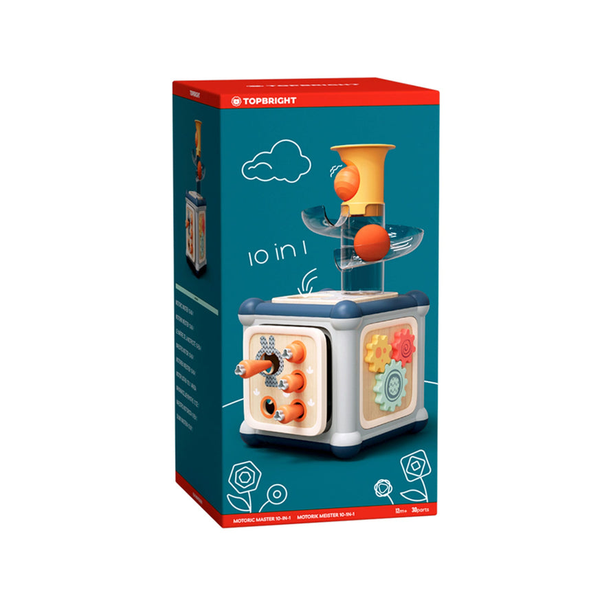 Cube d’Activité 10-en-1 Motoric Master-Top Bright-TBR-583121134-CLÉMENT