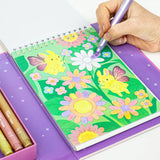 Ensemble de coloriage scintillant Little Fairy Land-Tiger Tribe-TIG-6-0351-CLÉMENT