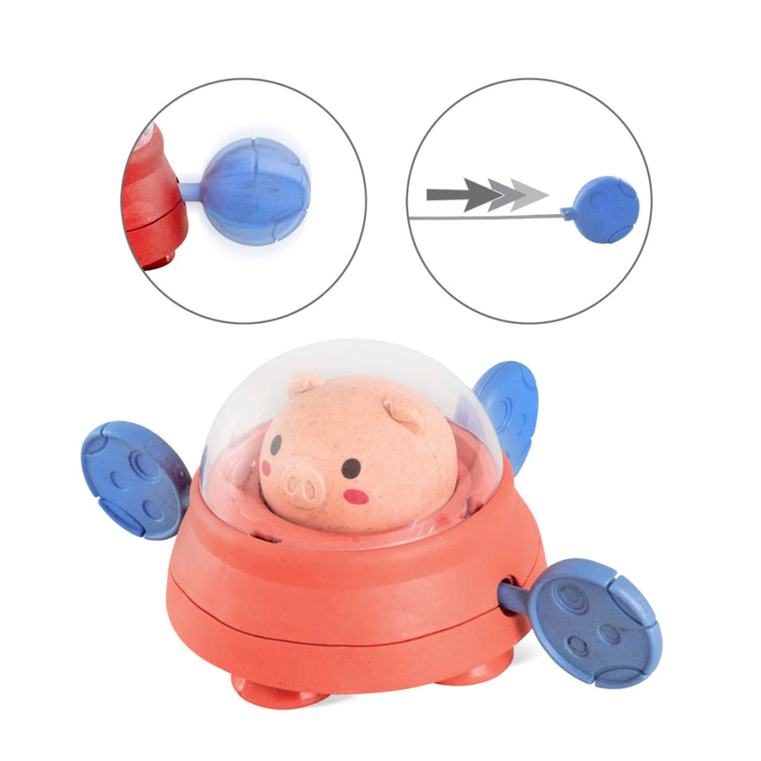 Bateau à pagaies pour le bain Space Piggy-Tiger Tribe-TIG-6-1535-CLÉMENT