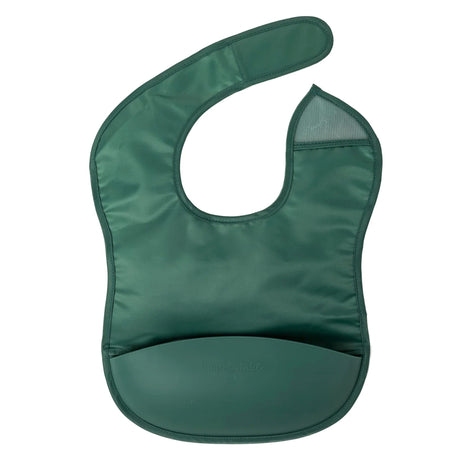 Bavoir à Poche Rigide - Vert Olive-Tiny Twinkle-TIN-TT182-CLÉMENT