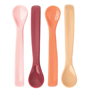 Cuillères en Silicone (4) - Rose Rouge Orange-Tiny Twinkle-TIN-TT197-CLÉMENT