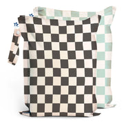 Sacs Imperméables (2) - Damier Sauge / Noir-Tiny Twinkle-TIN-TT312-CLÉMENT