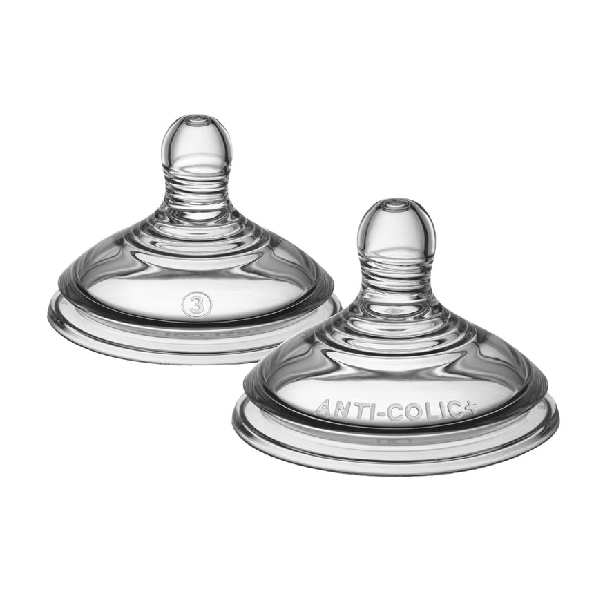 Tétines (2) Anti-colique Avancée Débit Rapide 6mois+-Tommee Tippee-TMT-229075-CLÉMENT